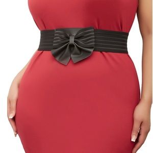 Stretch Bow Plus Size Belt